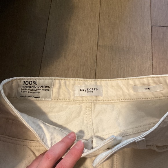 Organic Cotton Straight Leg Pants - Picture 2 of 2